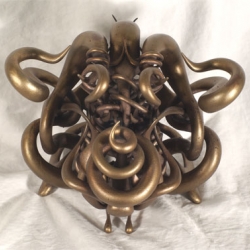 Amazing knot & tangle sculptures in bronze by artist Joshua Harker