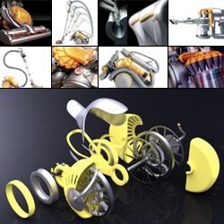 What's better than a Dyson vacuum cleaner? A Dyson tricycle. That's what I'm rollin about.