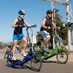 ElliptiGO - Elliptical bicycle delivers fun workout experience that closely mimics outdoor running.