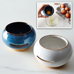 Egg Separator - a cute little handmade pot by Circles of Stone Ceramics