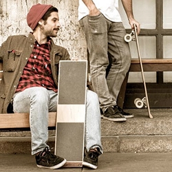 Emil Boards - rectangular skateboards from Munich, Germany.