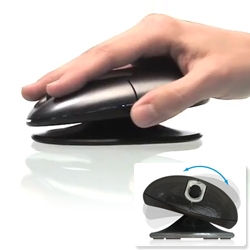 Smartfish introduces 'Whirl' Laser Mouse with patented ErgoMotion pivot system.