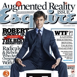 Esquire releases their first ever Augmented Reality Issue.