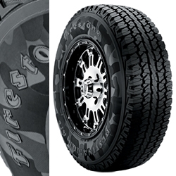 Laser Etched Tires the new car customization trend? Here are Firestone's Destination A/T Special Editions... just make sure you don't curb them!