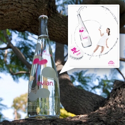 “Youth is not a matter of age, it is a mindset” says Evian ~ so i climbed up a tree with their 2012 Fashion Limited Edition bottle by André Courrèges.