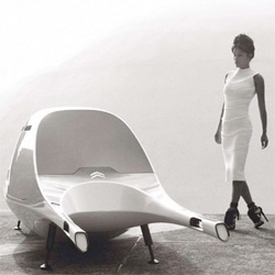 Ora-Ito EVO-mobil for Citroen... is a stunning futuristic concept car... from a future i'd love to live in! See the stunning pics with actress Mylène Jampanoï for Intersection! (And making of video)