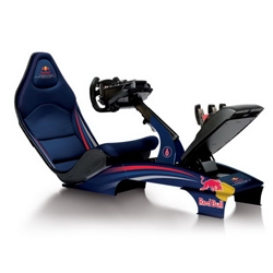 F1 Red Bull Seat has been designed by Playseats to give gamers, the simulating racing experience. When I say simulating, it means you’ll be able to feel every bump on the road surface.