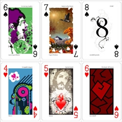 Custom52 takes the user-submitted design principles from the likes of threadless and others and applies it to the humble deck of cards. First set is out, submit your designs for the second.