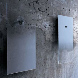 These fabulous mirrors by Jean-Marie Masaud for Glass Italia slowly fade from reflective to transparent.