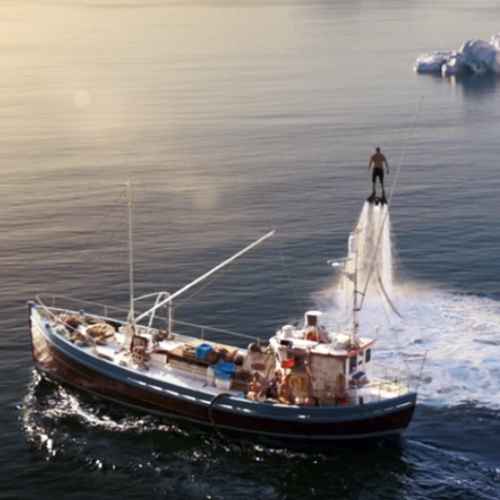 Fisherman's Friend Ad: #FlyBoardFishing. Amazing! By Walker Agency Zurich.
