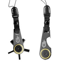 Gerber GDC Zip - zipper pulls with knives, lights/bottle openers, hex keys, screw drivers and more...