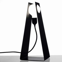 scottish designer david taylor now resides in sweden and bring us this starkly beautiful glasgow table lamp.