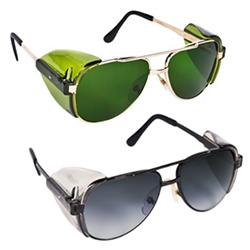 Eye Protection is key ~ and Hand Eye Supply has some stylish (exclusive!) Safety Glasses options. From brightly colored Aviators to Panalite Plastic and more...