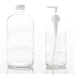 Common Good Home ~ products are safe, green and hard-working. Each comes ready to use in plastic bottles but also at NY in-store bulk refill stations. Bring in any clean bottle to refill or we sell screen-printed empty glass bottles. 