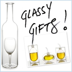Gift Guide: Glassy Gifts! Yes, glass ~ so many gorgeous double walled, colored, organic glassy options they needed a guide of their own!