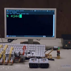 It’s hard to beat a good Rube Goldberg effect. By Synn Labs for Google Science Fair.