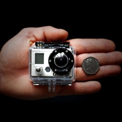 The wearable camera pioneered by GoPro offers near POV HD footage. Great videos!