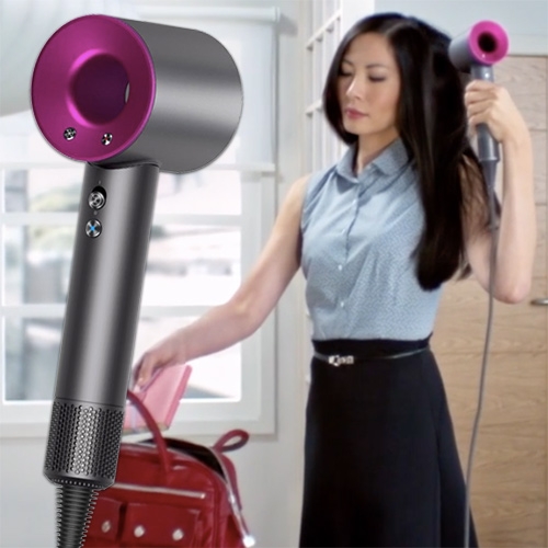 Dyson Supersonic Hair Dryer - ultra fast hair dryer inaudible to the human ear. Motor is in the handle for better balance. Attachments are magnetic. Comes with a limited edition leather travel case.