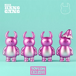 The Hang Gang - UAMOUS in metallic purple - from Ayako Takagi - are limited to just 12 pieces (3 full sets)  - ToyCon Exclusive