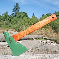 Treeline Outdoors Half Hatchet - "More of a tool than an axe, the Half Hatchet is a lightweight, highly adaptable hatchet. Use it for chopping, trimming, as a hammer, a splitting maul, for removing nails, or just for getting you out of that jam"