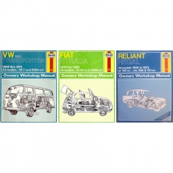 Some classic Haynes Manual covers collected together by Sell! Sell! with a short piece on cover illustrator Terry Davey