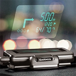 Garmin Heads Up Display - Projects navigation information onto your windshield. For use with Garmin StreetPilot for iPhone or NAVIGON mobile apps.