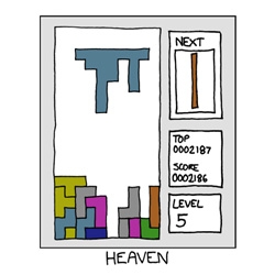 XKCD #888 = Heaven ~ tetris style