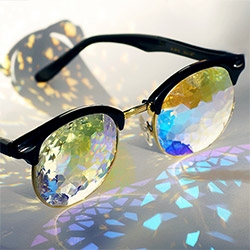 H0LES ~ kaleidoscopic glasses from Pam Tietze