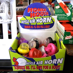 Honka Hootas ~ fun super simple bicycle air horns