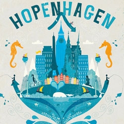 Andrew Bannecker created a series of cheery posters for Coca-Cola, a partner of Hopenhagen, that are blanketed all over Copenhagen as the COP 15 conference goes on. 