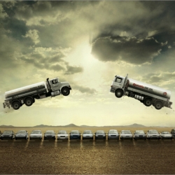 "Kids do try this at home" great ad from Ogilvy & Mather for Hot Wheels.