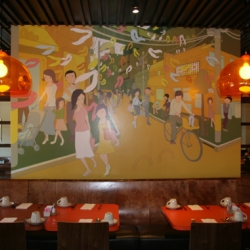 San Francisco's video game-themed hotel, Hotel Tomo - VIDEO! It features an eye-catching Japanese Pop theme, beautiful murals, iPod docks, projection TVs, free wifi and Fatboys. [Editor's Note: My mom stayed here a  few months back and loved it]