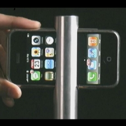 A video of the newest 3G iPhone accessory from Apple, iHammer  (actually it's a  parody video made by designer, David Ngo)