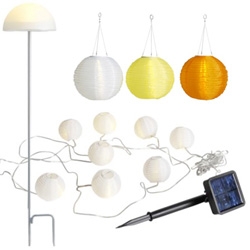 Solar Lighting ~ IKEA Style! New in their Summer 2009 collection looks pretty sweet ~ see the whole collection i dug up on their site!