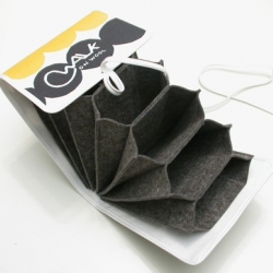Walkcollection's needle case - for circular knitting needles - made of felt and Marimekko cotton