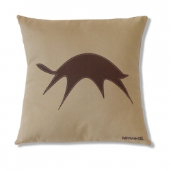 Green Lady + The Nerve collaborated for this adorable cotton canvas turtle pillow