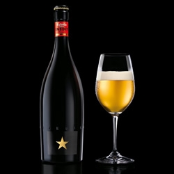 Inedit is a beer that thinks it's a wine by the world's top chef, El Bulli’s Ferran Adrià. Cloudy, fruity, creamy and delicate.  Best kept in a wine cooler and served in a white wine glass.
