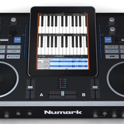 Great design and product concept with this iPad DJ Station for Numark. 