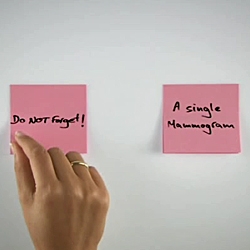 beautiful spot for israel cancer association to alert about breast cancer... simple and beautiful...