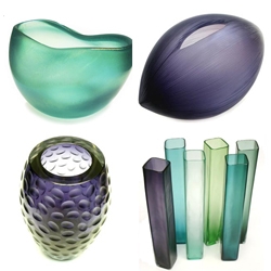 I am so in love with the lines and curves and colors of this glass  designed by Ivan Baj, handblown by maestro Simone Cenedese.
