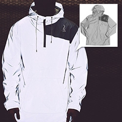 Imperial Motion Reflective Vector Windbreaker Jacket - i kind of want to run around taking flash photos with one...