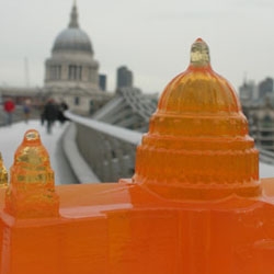 Jelly Banquet featuring jelly architecture in London tonight as part of London Festival of Architecture.