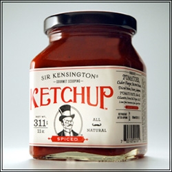 Sir Kensington's Gourmet Scooping Ketchup ~ in classic and spiced ~ gorgeous packaging!