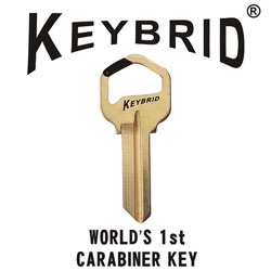 The Keybrid Carabiner Key by Scott Amron