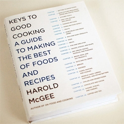 CoolHunting takes us inside - Keys To Good Cooking: 
Make great recipes better with a new book of practical wisdom from food science guru Harold McGee