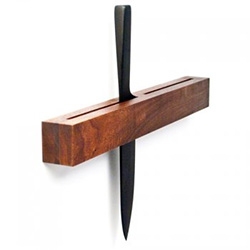Handmade Box Knife Rack, designed by Geoffrey Lilge, 2012. There are different sizes, and even one with a built in shelf.