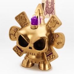 "Royal Guard" Skullendario Azteca - Brought to you by two artist powerhouses Huck Gee and The Beast Brothers in a unique collaboration.