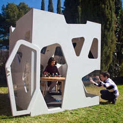 Architectural playhouses from SmartPlayhouse that even adults will want to play in! 