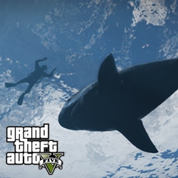 Grand Theft Auto V is coming... and it looks more amazing than ever... and so much LA... and Los Santos is the largest open world Rockstar has ever created... you can switch between characters with the push of a button...