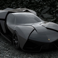 Designer Slavche Tanevsky has just unveiled the Lamborghini Ankonian concept, an updated and aggressive take on the Reventon. He worked closely with designers at both Lamborghini and Audi to come up with the final product which is stunning.